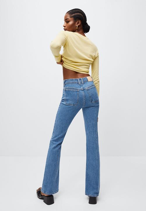 MANGO - Jeans valen - light blue