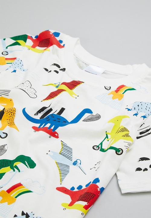 Pop Candy - Boys dino tee & shorts set - multi