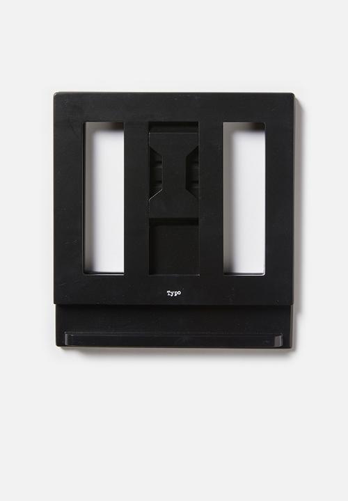 Typo - On the move collapsible tech stand - black
