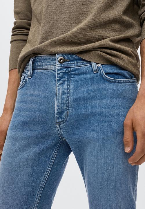MANGO - Jan slim-fit jeans - blue