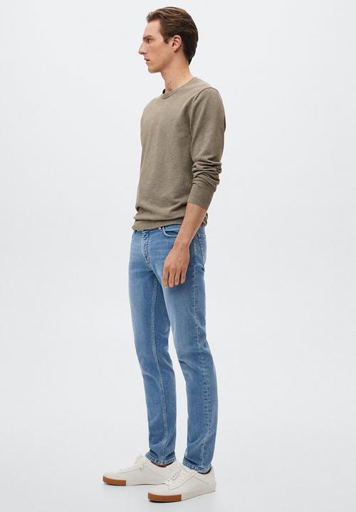 MANGO - Jan slim-fit jeans - blue