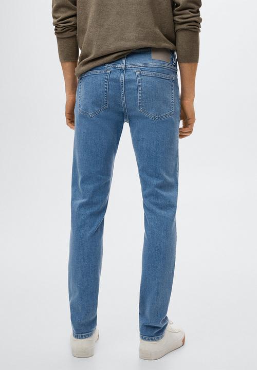 MANGO - Jan slim-fit jeans - blue