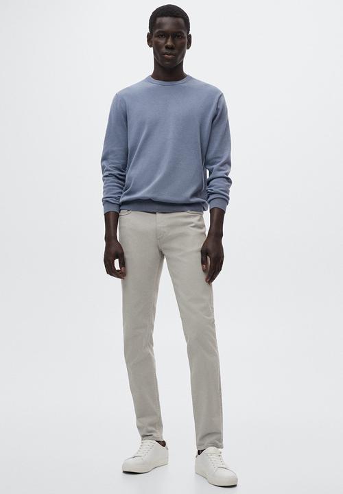 MANGO - Ibiza slim-fit colored jeans - beige