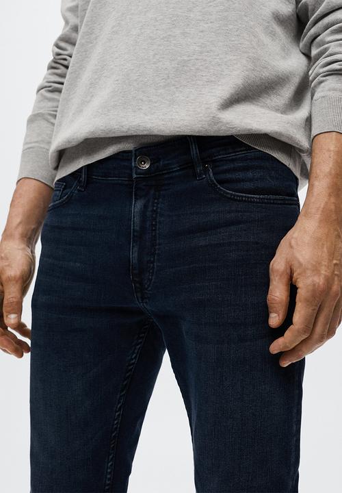 MANGO - Jude skinny fit jeans - dark blue