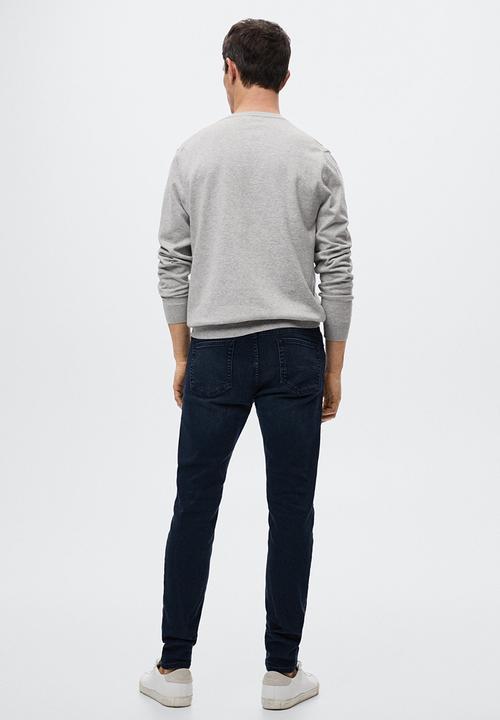 MANGO - Jude skinny fit jeans - dark blue