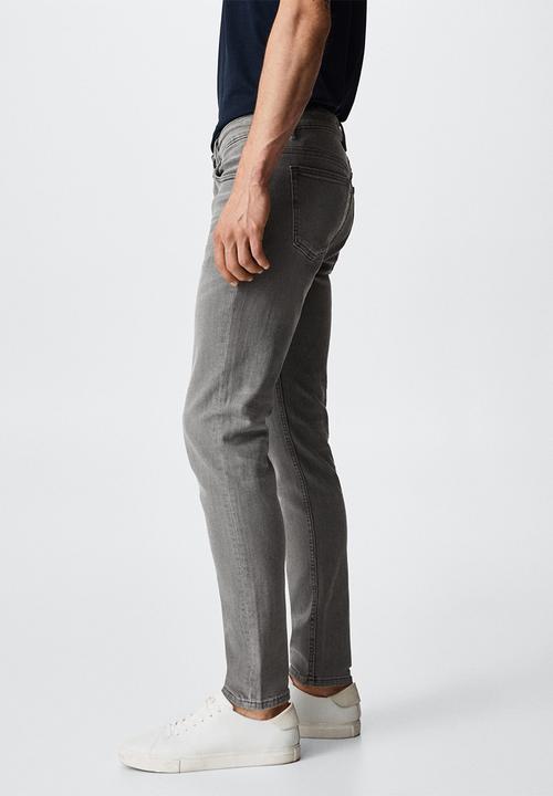 MANGO - Jude skinny fit jeans - grey