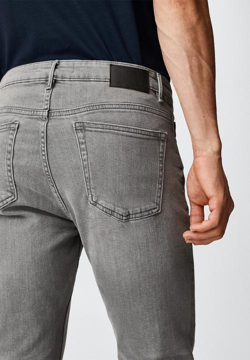 MANGO - Jude skinny fit jeans - grey