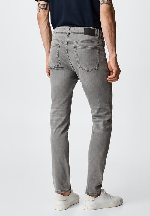 MANGO - Jude skinny fit jeans - grey