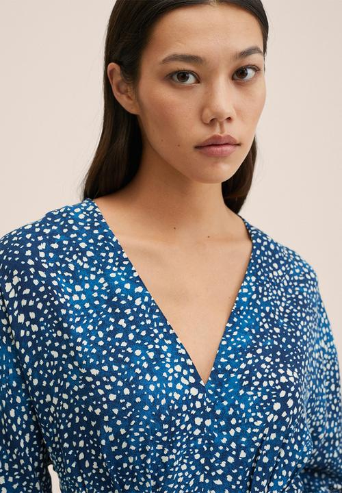 MANGO - Dress jules - medium blue