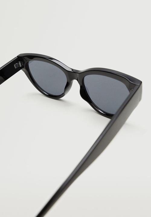 MANGO - Acetate frame sunglasses - black
