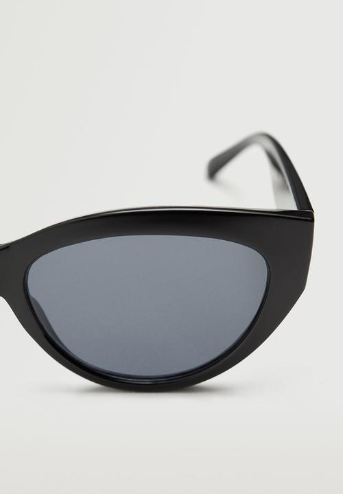 MANGO - Acetate frame sunglasses - black