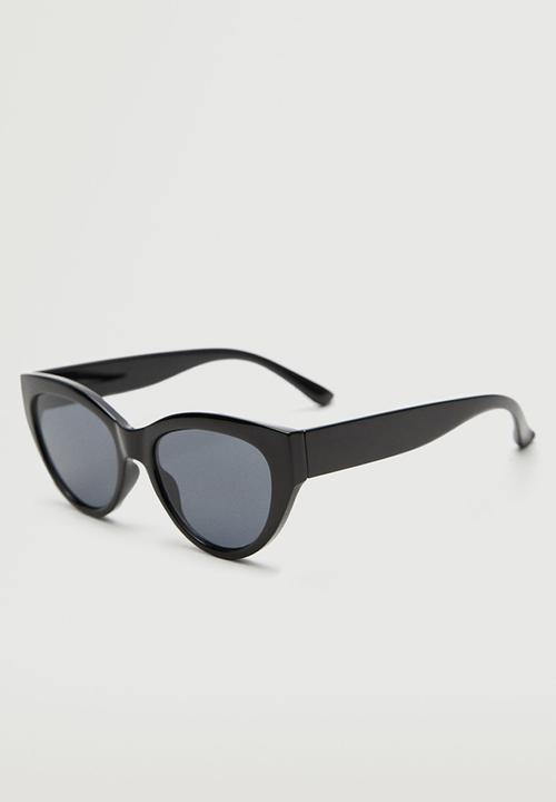 MANGO - Acetate frame sunglasses - black