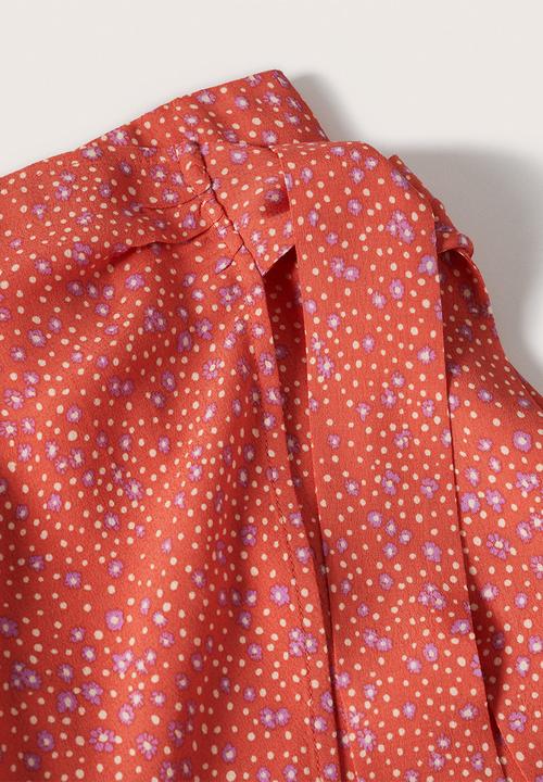 MANGO - Skirt fiona - red