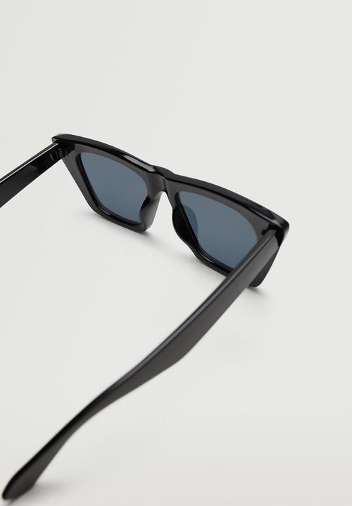 MANGO - Acetate frame sunglasses - black