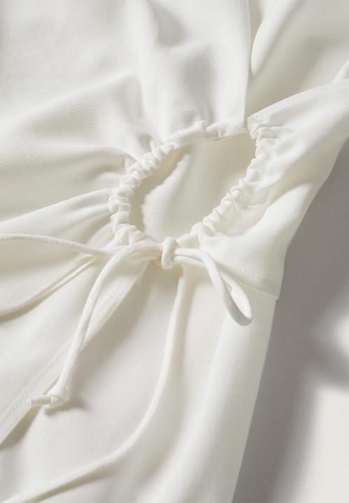 MANGO - Dress valley - white