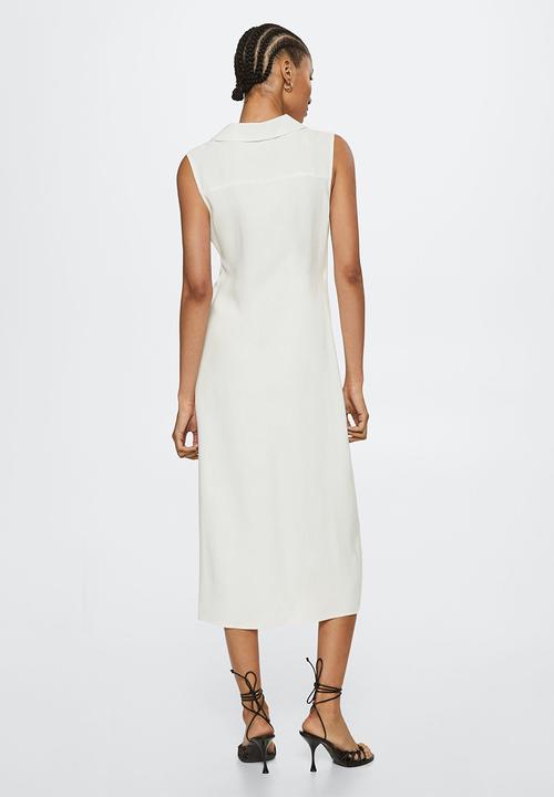 MANGO - Dress valley - white