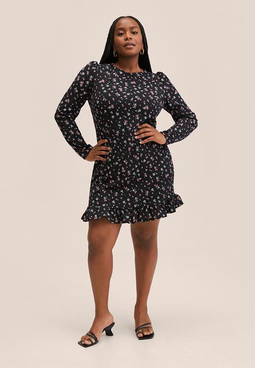MANGO - Plus dress palos - black