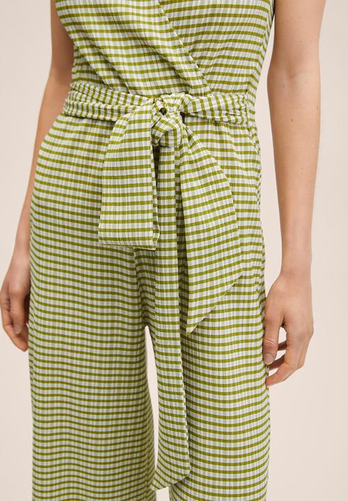 MANGO - Plus jumpsuit gigi - green