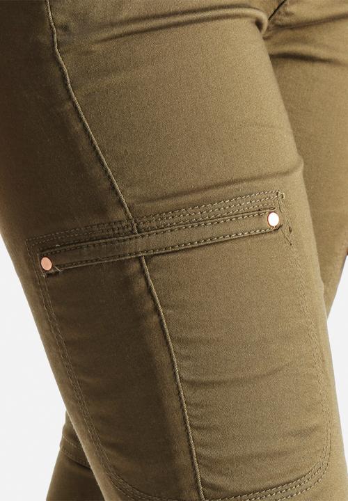 Vero Moda - Wish Super Slim Cargo Pants