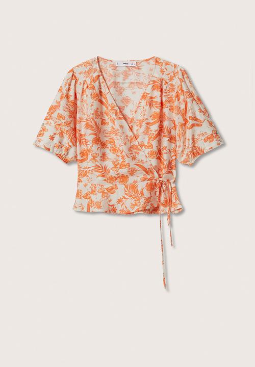 MANGO - Plus blouse cuqui - light pastel orange