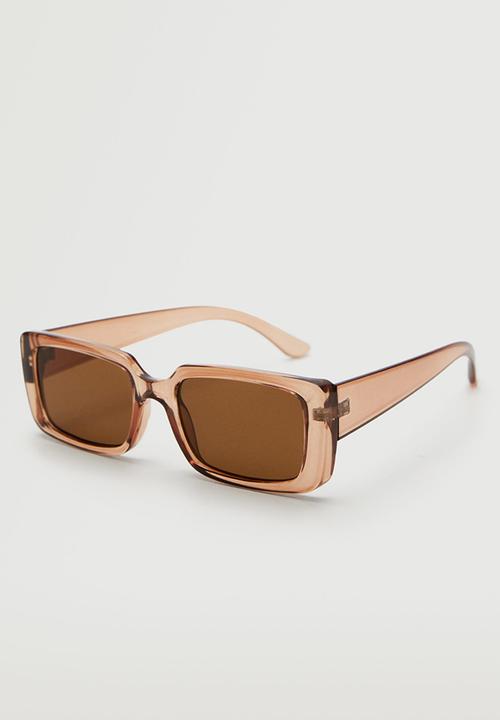 MANGO - Acetate frame sunglasses - clementine