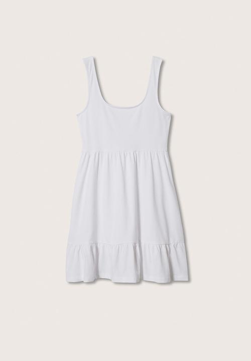 MANGO - Plus Dress maroto2 - white