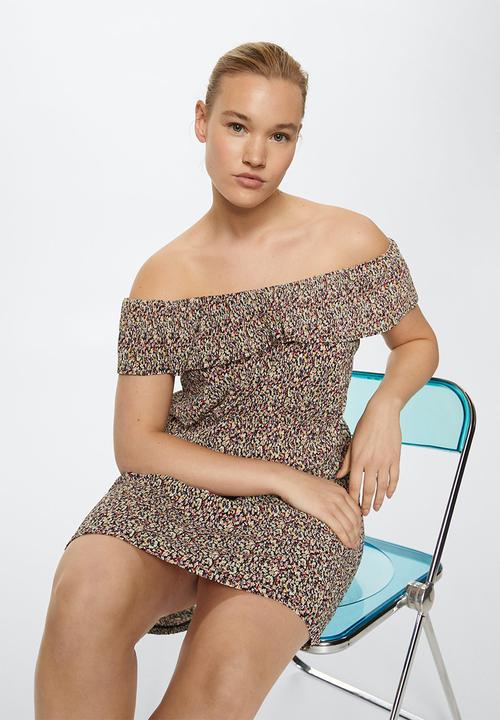 MANGO - Plus dress aray - pink