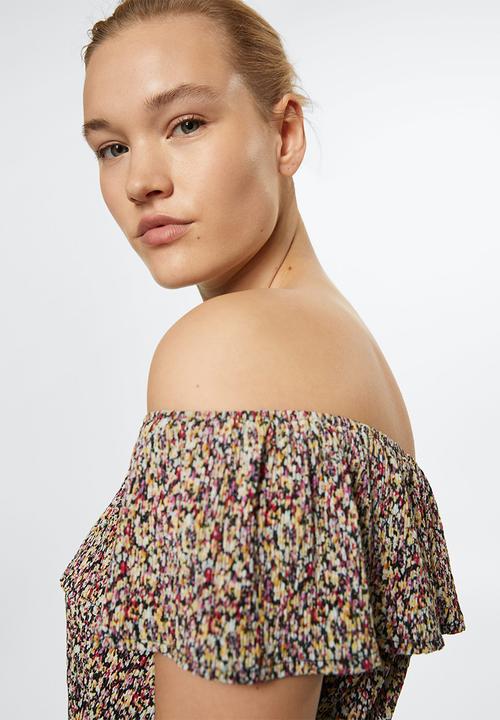 MANGO - Plus dress aray - pink