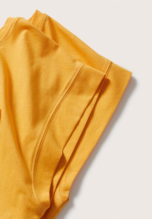 MANGO - Plus T-shirt sol - light pastel orange