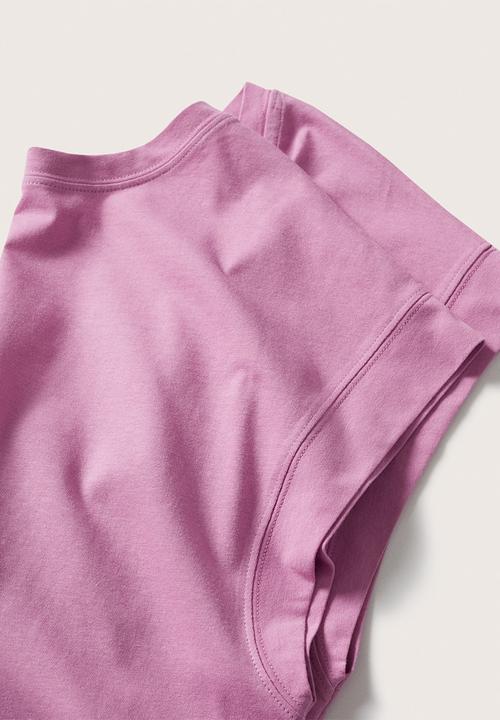 MANGO - Plus T-shirt sol - light pastel purple