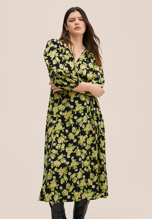 MANGO - Plus dress bea - yellow