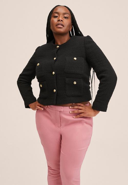 MANGO - Plus trousers cola - pink