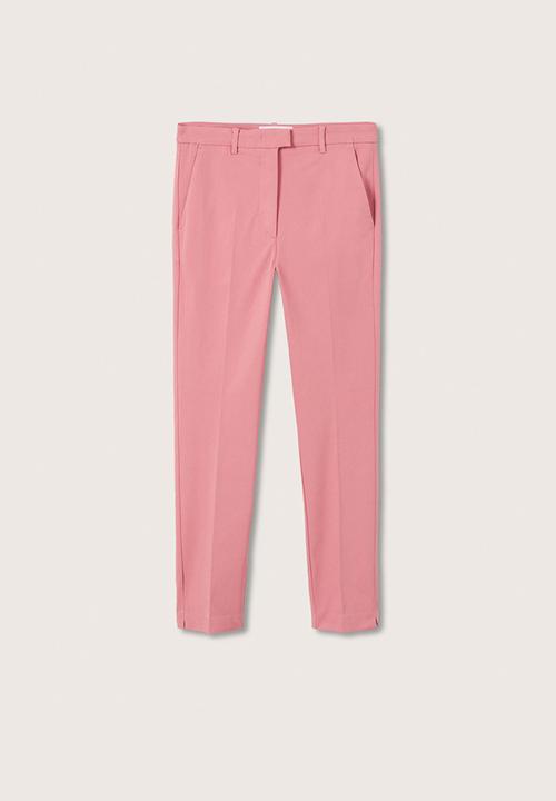 MANGO - Plus trousers cola - pink