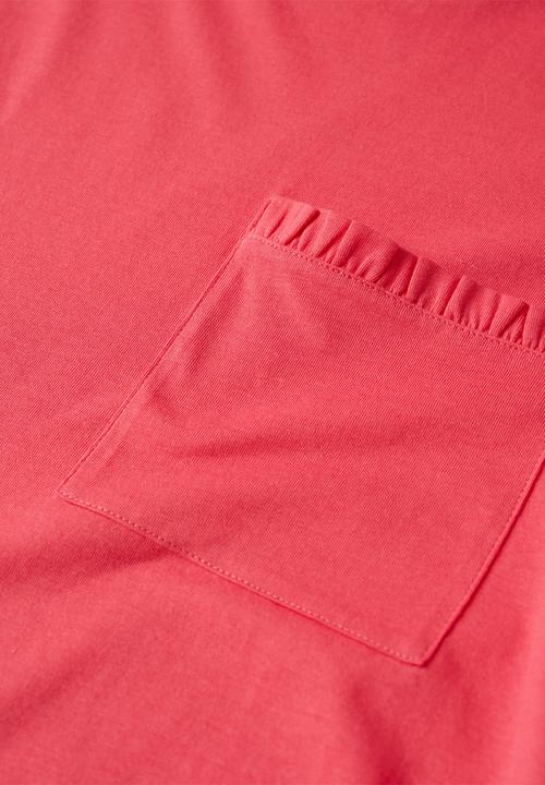 MANGO - T-shirt menta - bright pink
