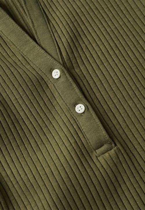 MANGO - Dress shannon - beige/khaki
