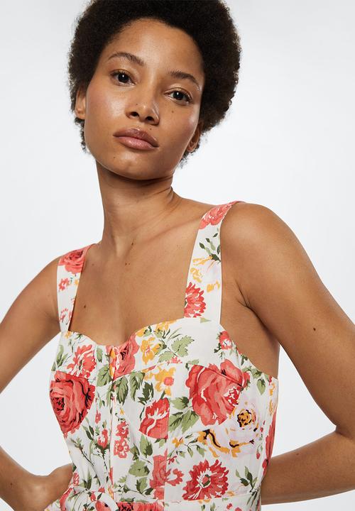 MANGO - Playsuit bari - natural