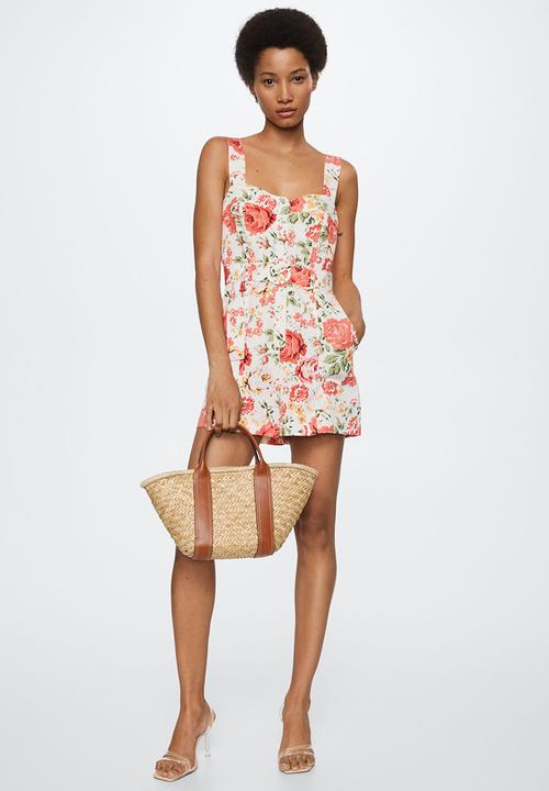 MANGO - Playsuit bari - natural