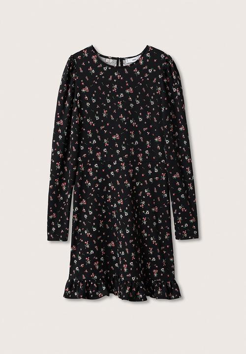 MANGO - Dress . palos - black