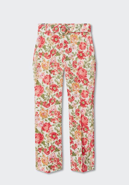 MANGO - Trousers bari - multi 