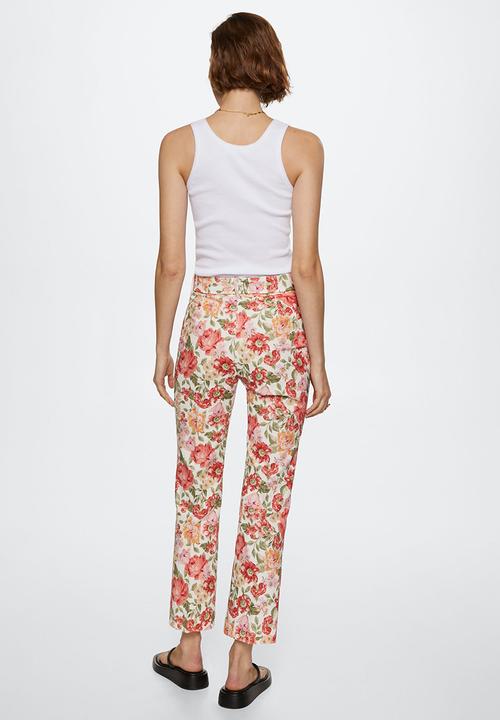 MANGO - Trousers bari - multi 