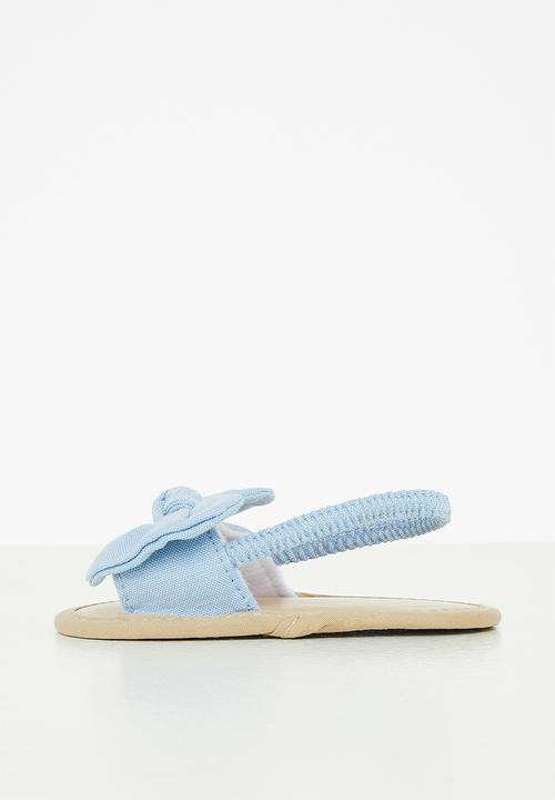 Pop Candy - Girls bow sandal - blue