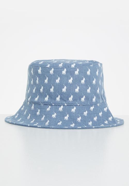 POLO - Denim monogram reversible - blue