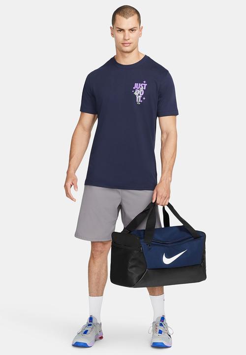 Nike - Nike brasilia duffel 9.5 - midnight navy, black & white
