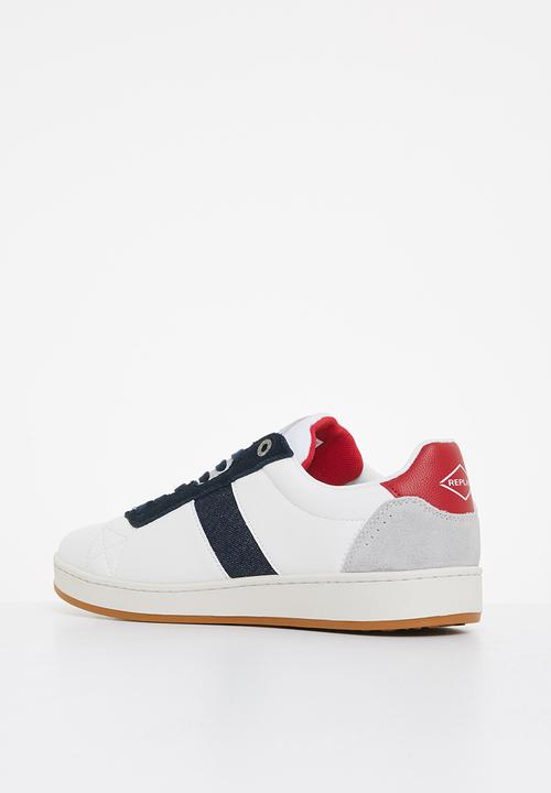 Replay - Pinch denim - 079 white red