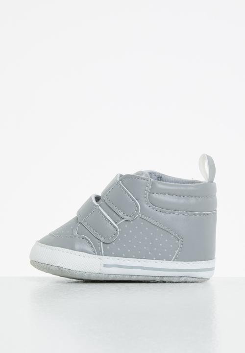 Pop Candy - Baby velcro starp sneaker - grey