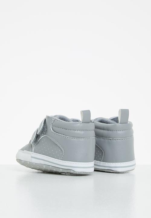 Pop Candy - Baby velcro starp sneaker - grey