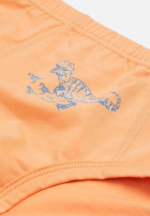 Pop Candy - Boys 3 pack dino briefs - multi