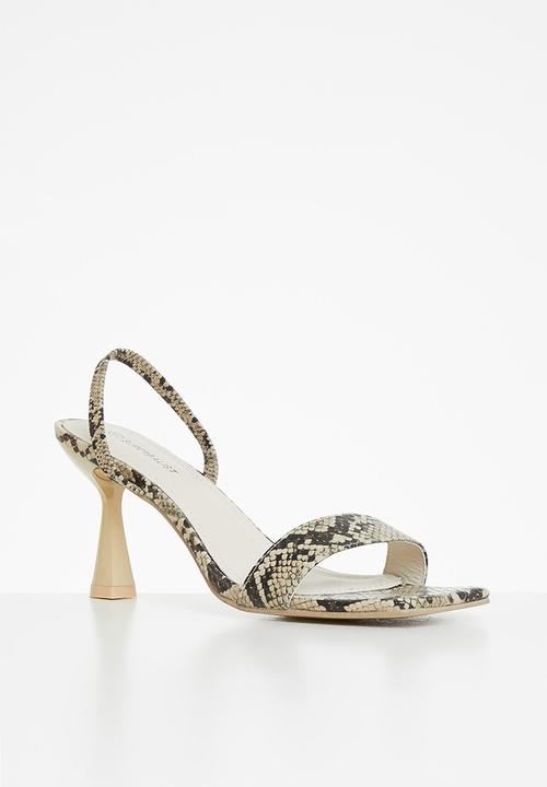 Superbalist - Ali slingback- snake print
