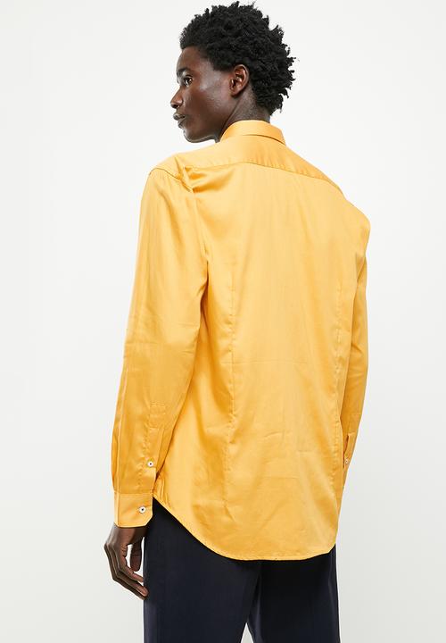 Ben Sherman - Slim ben shirt - yellow