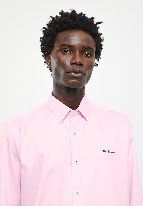 Ben Sherman - Slim ben shirt - pink